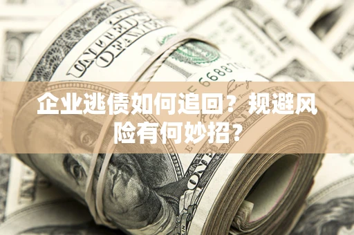 武汉企业逃债如何追回？规避风险有何妙招？