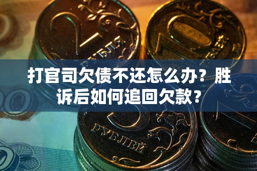 武汉打官司欠债不还怎么办？胜诉后如何追回欠款？