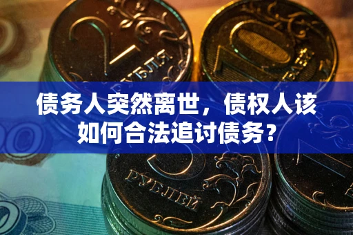 武汉债务人突然离世，债权人该如何合法追讨债务？