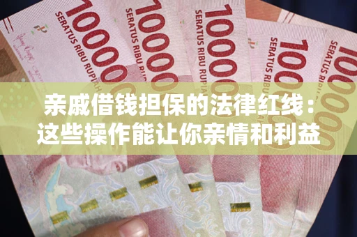 武汉亲戚借钱担保的法律红线：这些操作能让你亲情和利益两不误