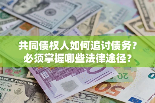 武汉共同债权人如何追讨债务？必须掌握哪些法律途径？