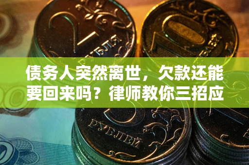 武汉债务人突然离世，欠款还能要回来吗？律师教你三招应对