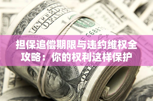 武汉担保追偿期限与违约维权全攻略：你的权利这样保护