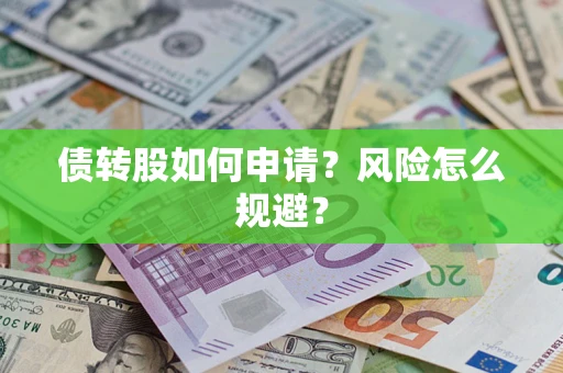武汉债转股如何申请？风险怎么规避？