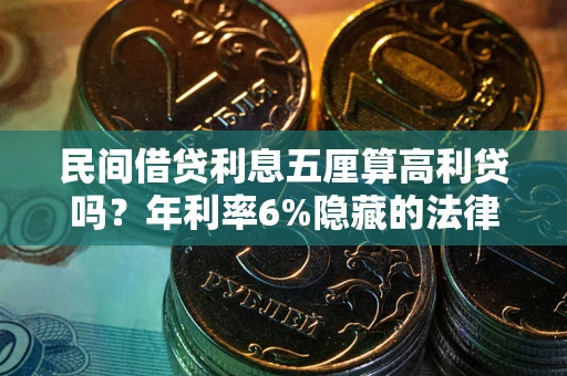 武汉民间借贷利息五厘算高利贷吗？年利率6%隐藏的法律风险全解析